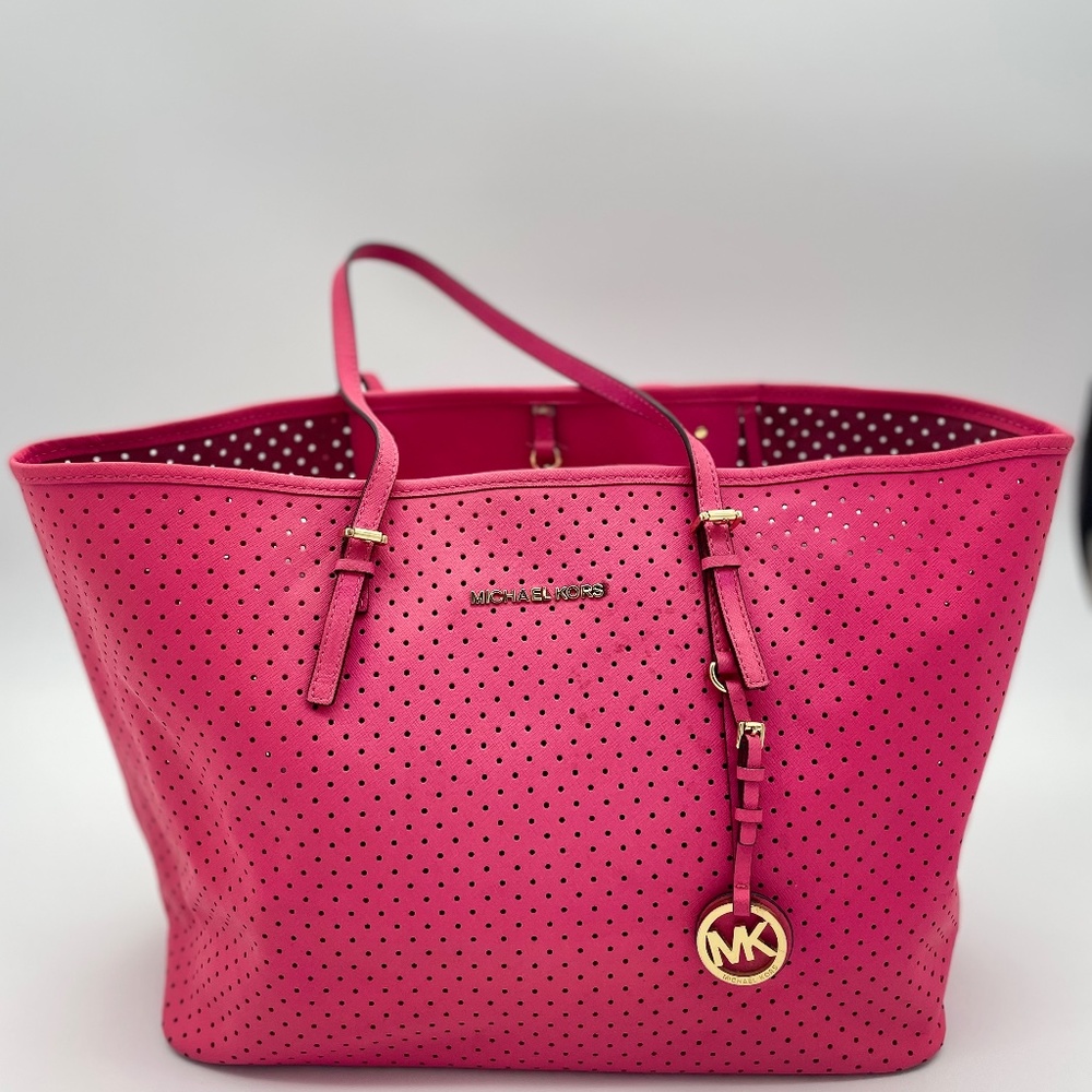 Michael Kors Neon Pink Tote